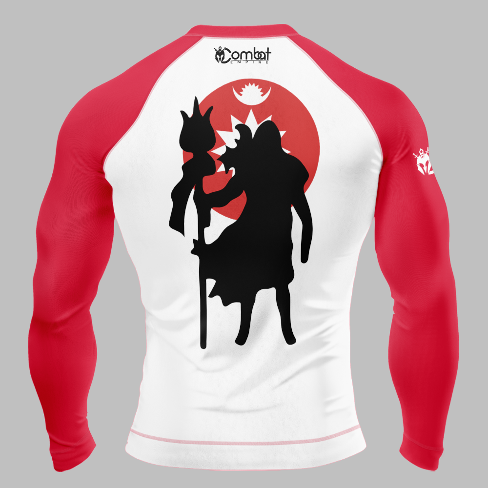 MMA PATRIOT NEPAL Long Sleeve Rash Guard