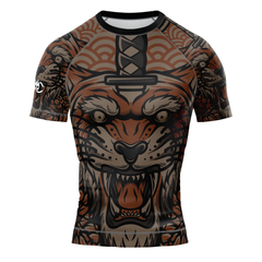 MMA Roaring Tiger Short Sleeve Rash Guard