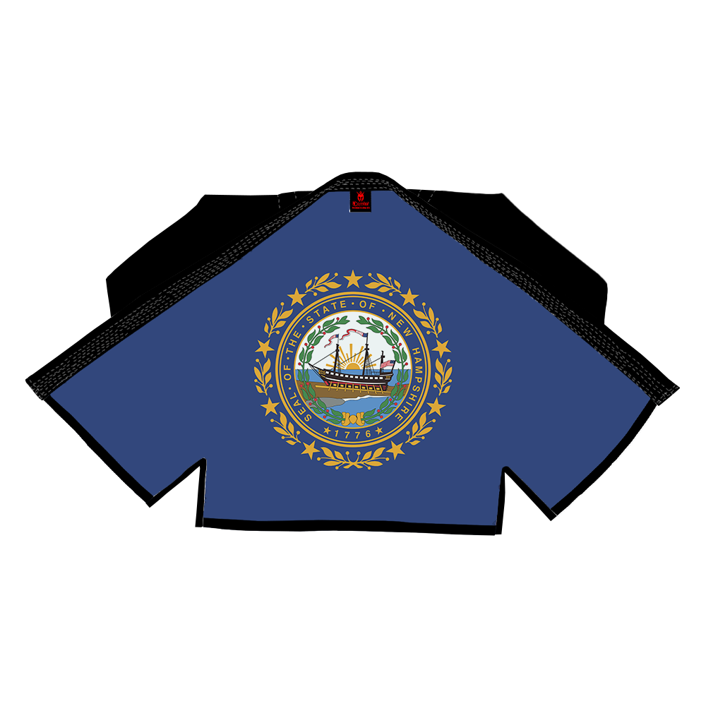 COMBAT PATRIOTIC ALL STATE OF AMERICA SUBLIMATION BRAZILIAN JIU JITSU GI BJJ GI)