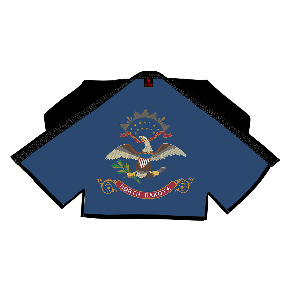 COMBAT PATRIOTIC ALL STATE OF AMERICA SUBLIMATION BRAZILIAN JIU JITSU GI BJJ GI)