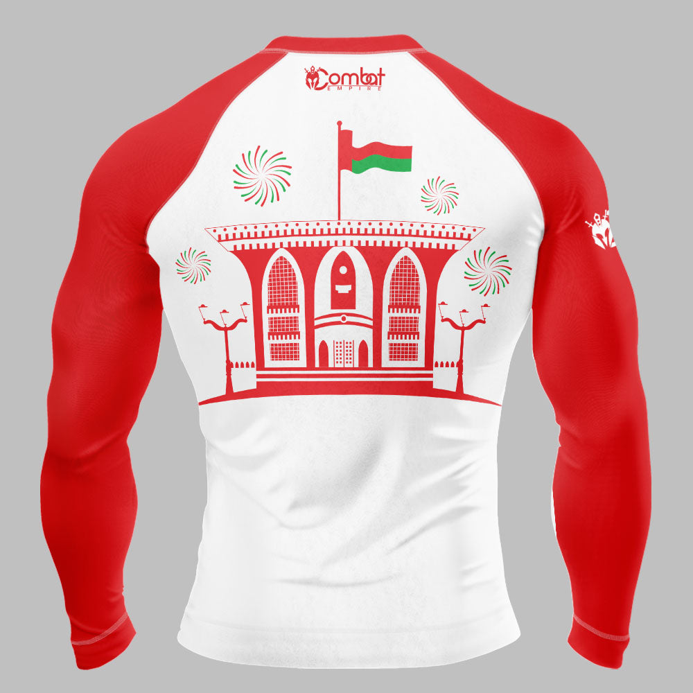 MMA PATRIOT OMAN PEACE LONG&SHORT SLEEVE RASH GUARD