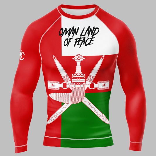 MMA PATRIOT OMAN PEACE LONG&SHORT SLEEVE RASH GUARD