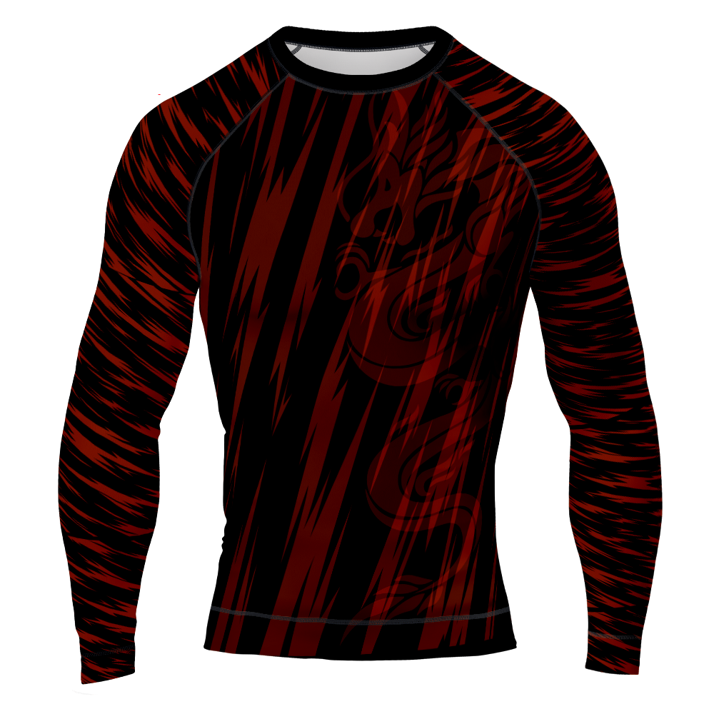 MMA Dragon's Flight Long Sleeve Rash Guard