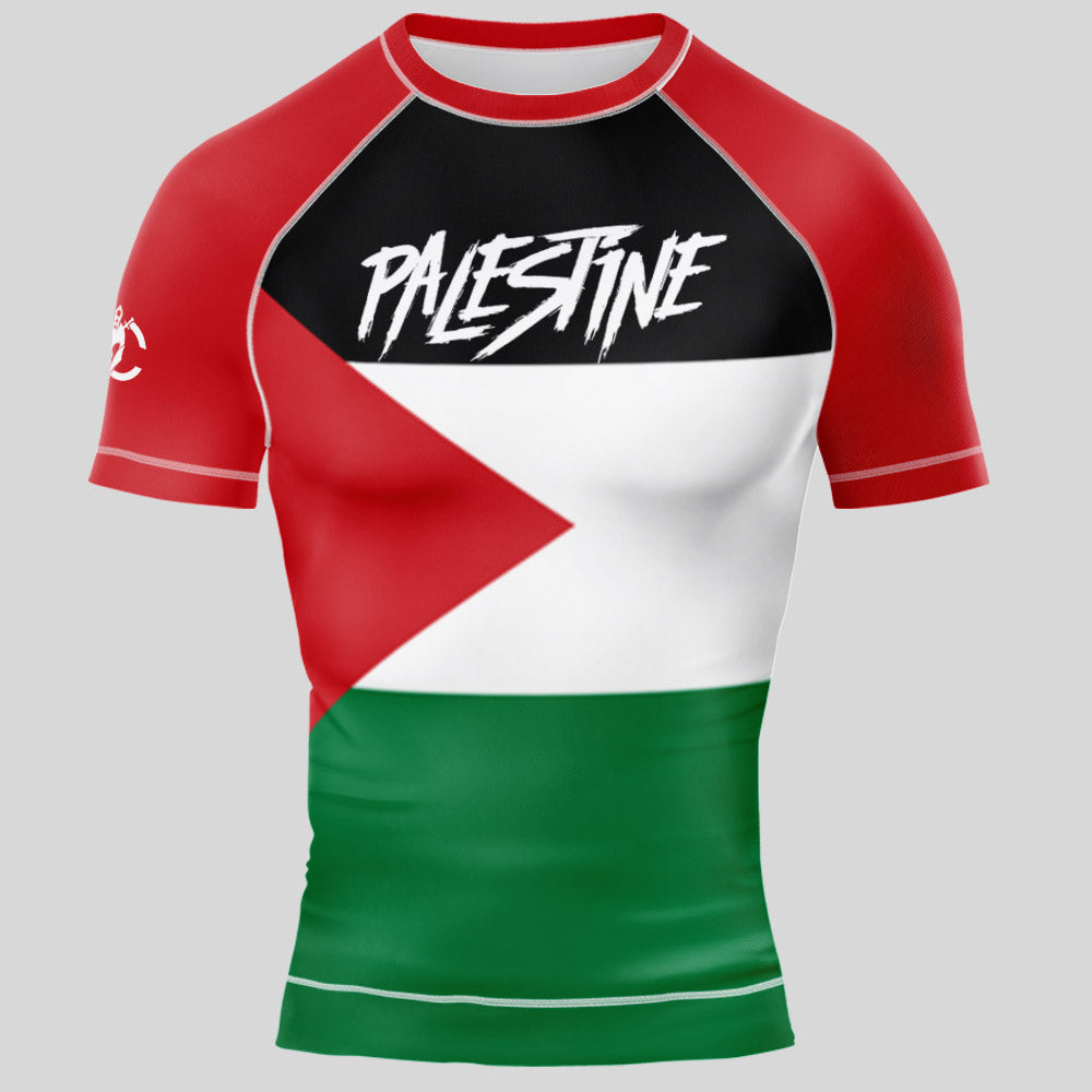 MMA PATRIOT PALESTINE LONG&SHORT SLEEVE RASH GUARD