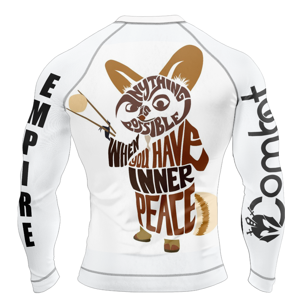 MMA Panda Fu Long Sleeve Rash Guard