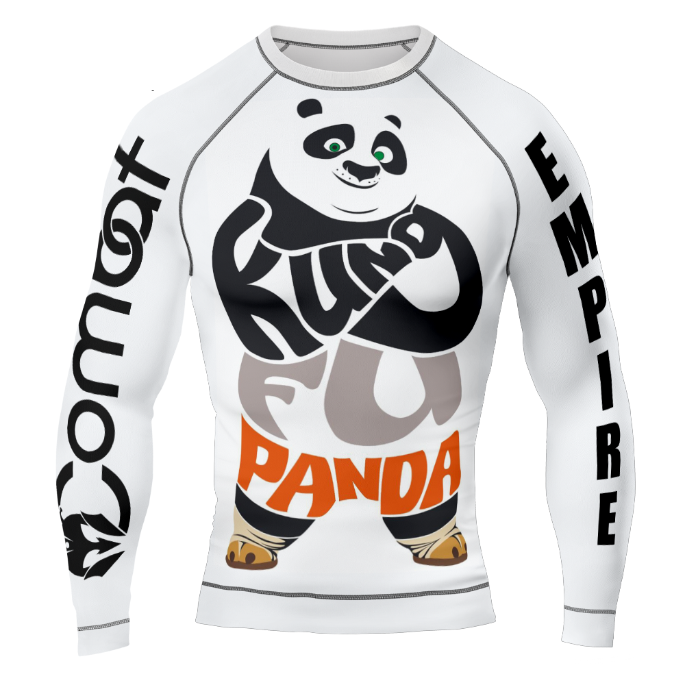 MMA Panda Fu Long Sleeve Rash Guard