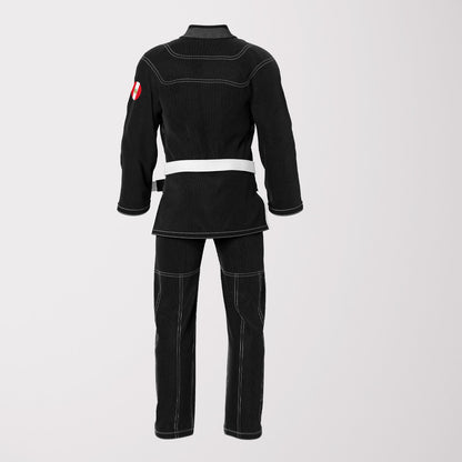 Black Peruvian Flag Sublimation Brazilian Jiu Jitsu Gi – Shadow Patriotic Edition
