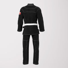 Black Mexican Flag Sublimation Brazilian Jiu Jitsu Gi – Shadow Patriotic Edition