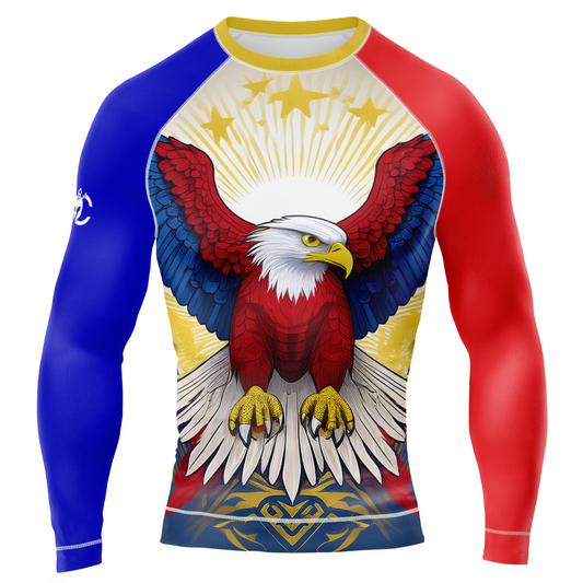 MMA PATRIOT PHILPINE AGILA LONG&SHORT SLEEVE RASH GUARD