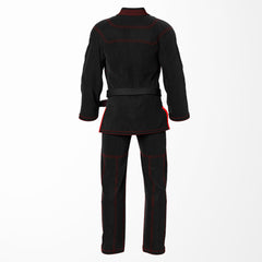 Combat Scorpion Sublimation Brazilian Jiu Jitsu Gi - Black/Red BJJ GI