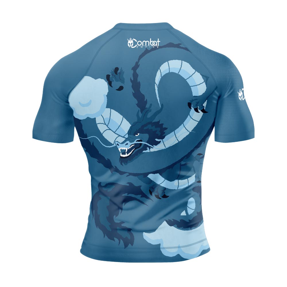 MMA Protective Dragon Short Sleeve Rash Guard
