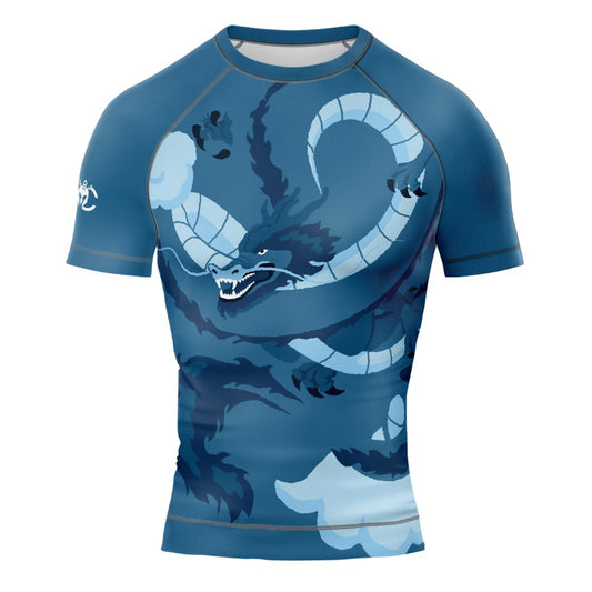 MMA Protective Dragon Short Sleeve Rash Guard