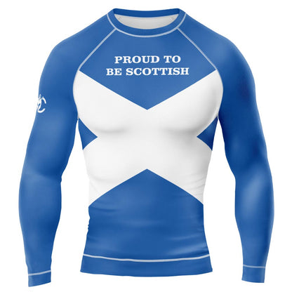 MMA PATRIOT PROUD TO BE SCOTLAND LONG&SHORT SLEEVE RASH GUARD