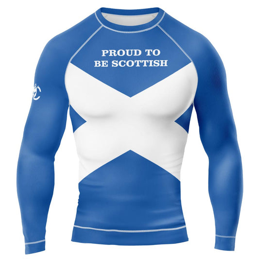 MMA PATRIOT PROUD TO BE SCOTLAND LONG&SHORT SLEEVE RASH GUARD