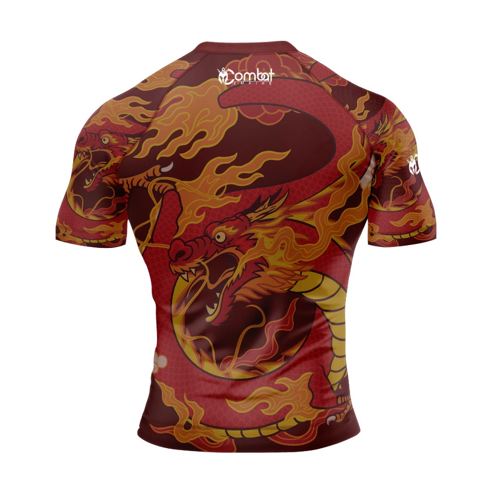 MMA Raging Dragon Short Sleeve Rash Guard