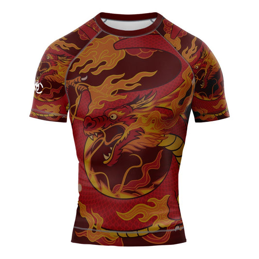 MMA Raging Dragon Short Sleeve Rash Guard