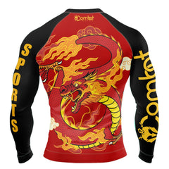 MMA Raging Dragon Long Sleeve Rash Guard