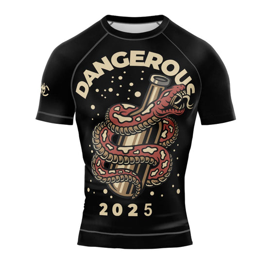 MMA Raging Snake Short Sleeve Rash Guard