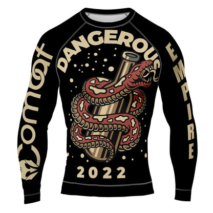 MMA Raging Snake Long Sleeve Rash Guard
