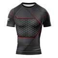 MMA Carbon Fiber Short Sleeve Rash Guard