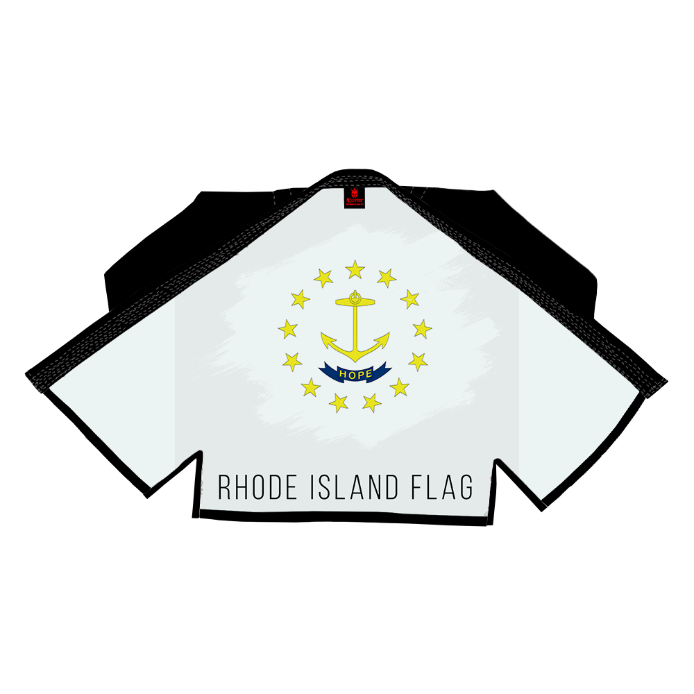 COMBAT PATRIOTIC ALL STATE OF AMERICA SUBLIMATION BRAZILIAN JIU JITSU GI BJJ GI)