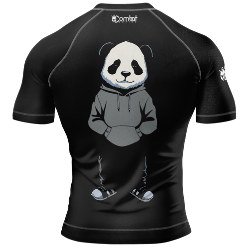 MMA SAD PANDA SHORT SLEEVE RASH GUARD