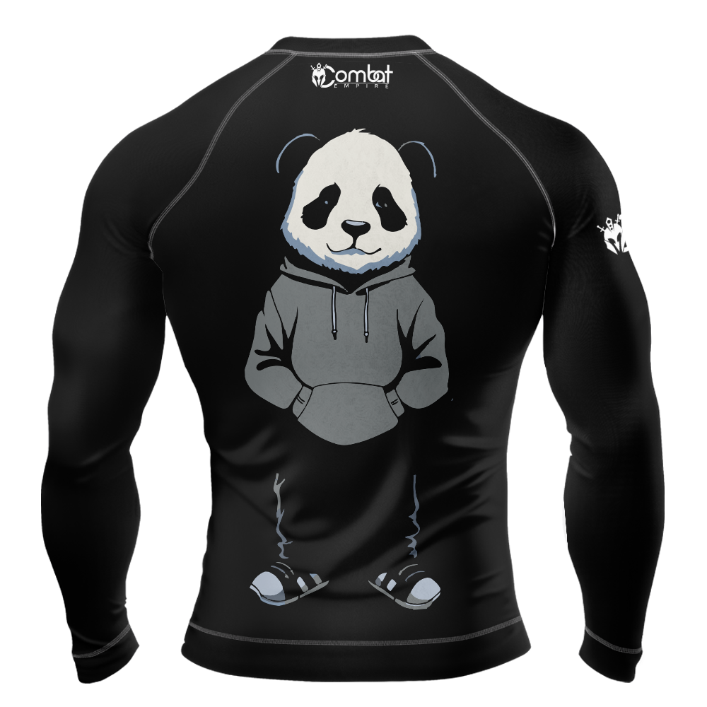 MMA SAD PANDA Long Sleeve Rash Guard