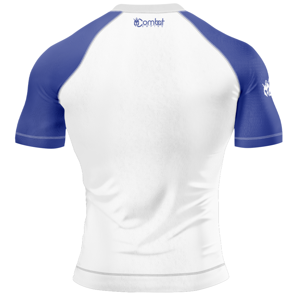 MMA SCOTLAND PATRIOTIC SHORT SLEEVE RASH GUARD