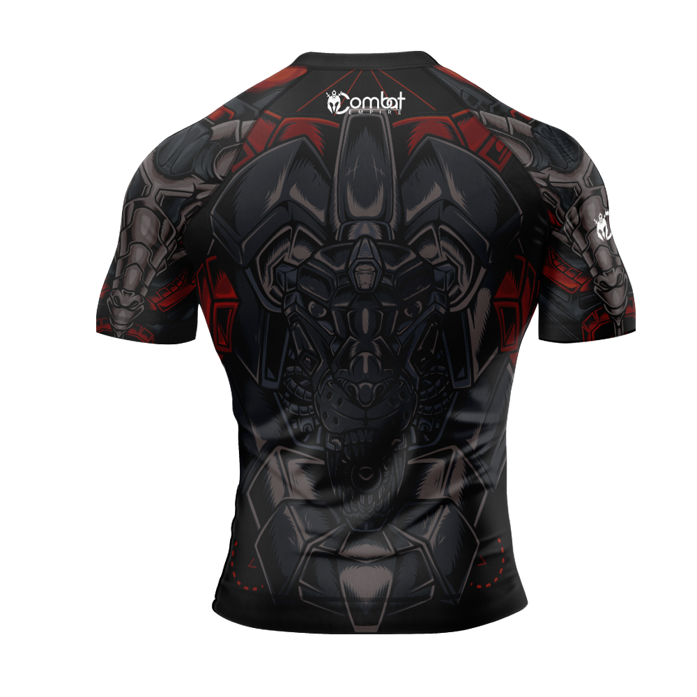 MMA Obsidian Warhound Short Sleeve Rash Guard