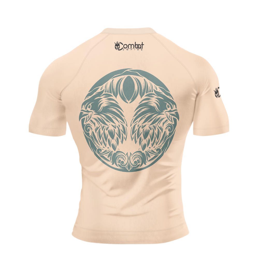 MMA Aerial Dominion Crest Short Sleeve Rash Guard