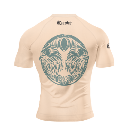 MMA Aerial Dominion Crest Short Sleeve Rash Guard