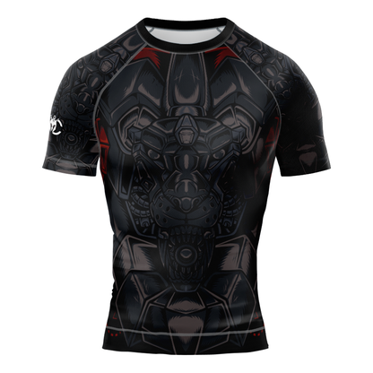 MMA Obsidian Warhound Short Sleeve Rash Guard