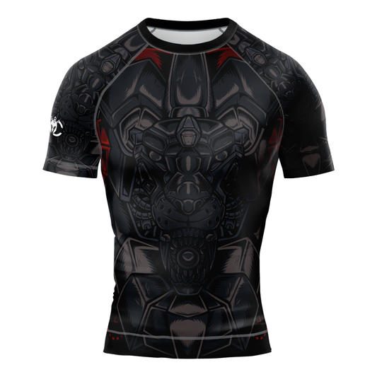 MMA Obsidian Warhound Short Sleeve Rash Guard