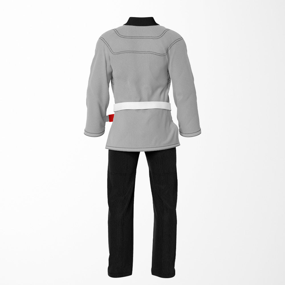 Combat Grey & Black Phantom Brazilian Jiu Jitsu Gi