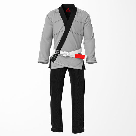 Combat Grey & Black Phantom Brazilian Jiu Jitsu Gi