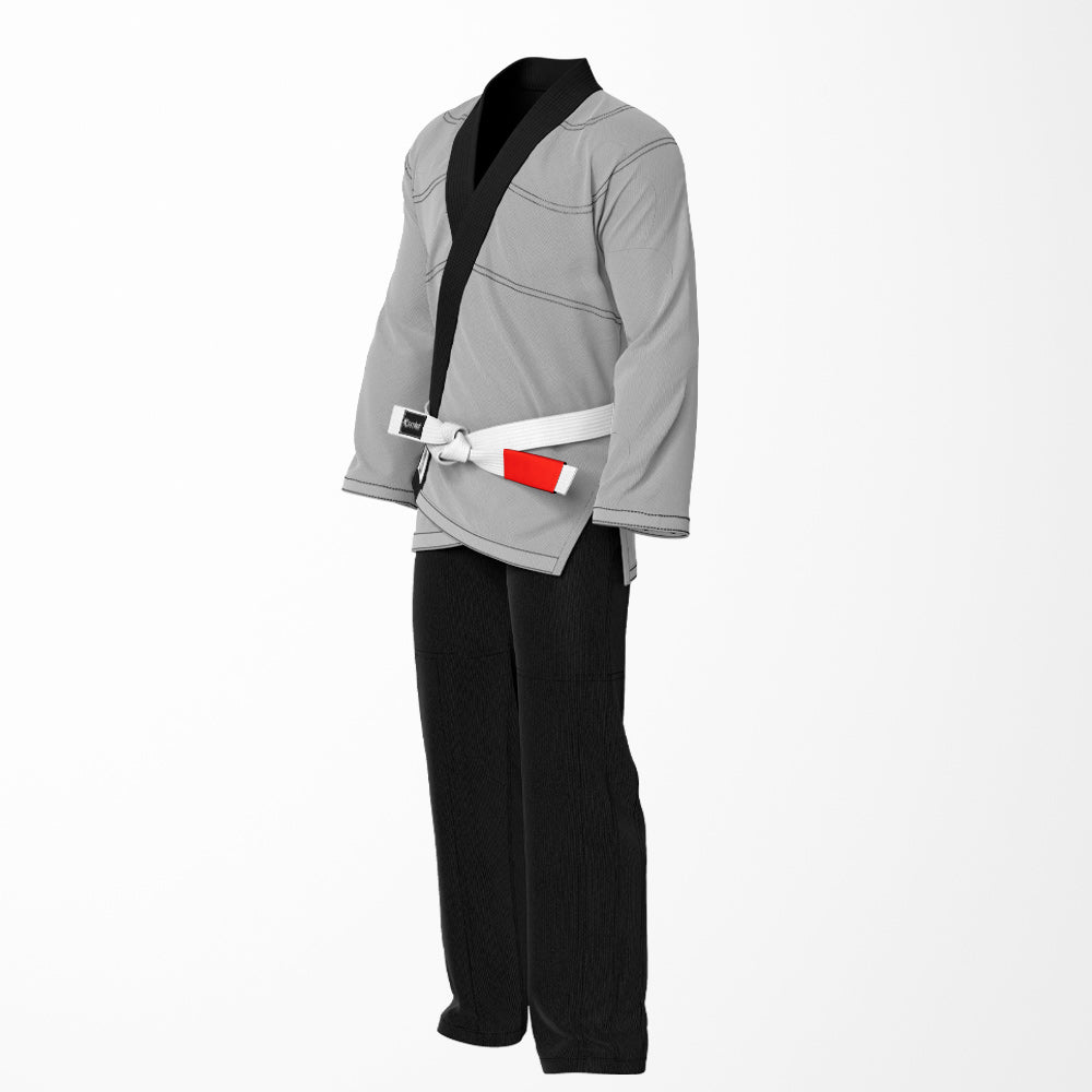 Combat Grey & Black Phantom Brazilian Jiu Jitsu Gi