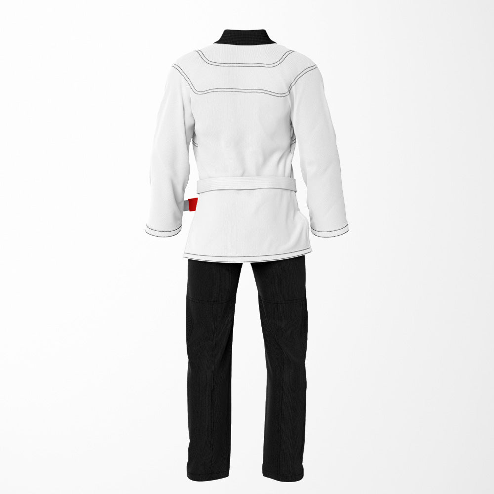 Combat Black & White Classic Brazilian Jiu Jitsu Gi