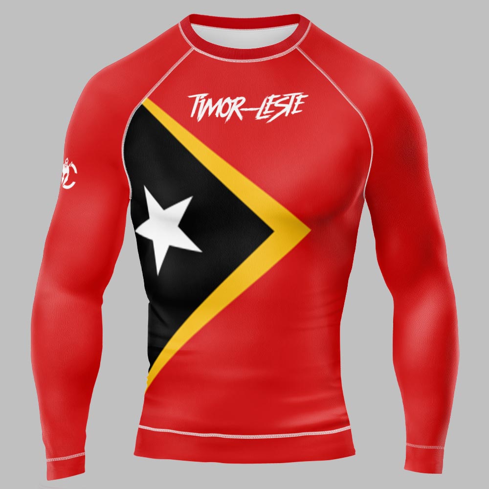 MMA PATRIOIT TIMOR LESTE LONG&SHORT SLEEVE RASH GUARD
