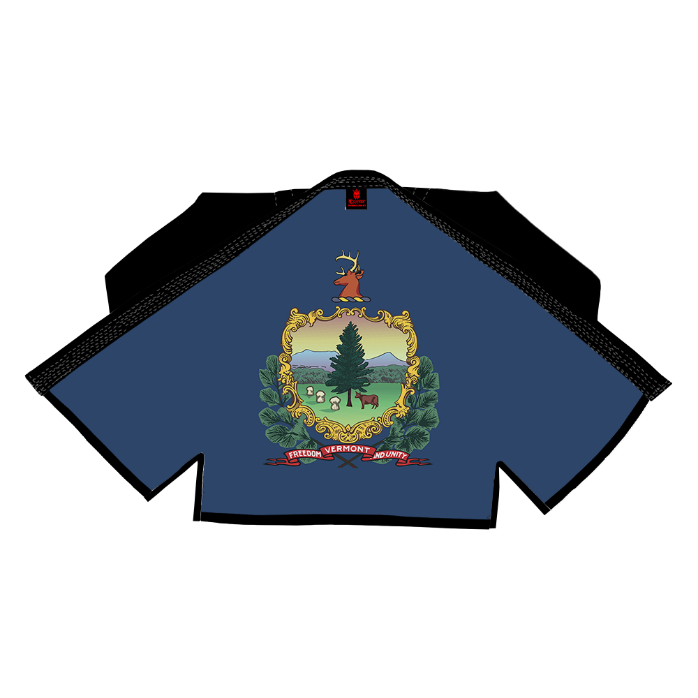 COMBAT PATRIOTIC ALL STATE OF AMERICA SUBLIMATION BRAZILIAN JIU JITSU GI BJJ GI)