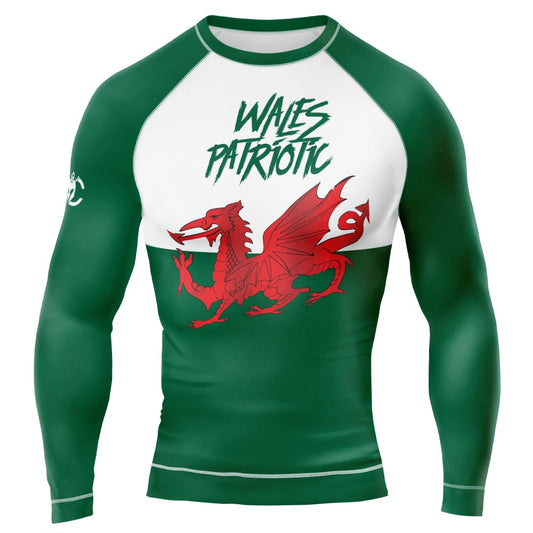 MMA PATRIOIT WALES LONG&SHORT SLEEVE RASH GUARD
