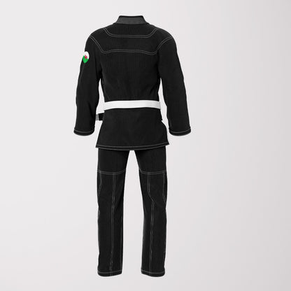 Wales Flag Sublimation BJJ Gi | Premium Pearl Weave | Lightweight Training Cut