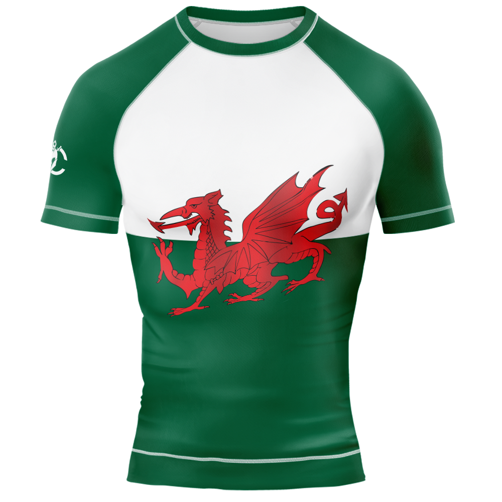 MMA PATRIOIT WALES LONG&SHORT SLEEVE RASH GUARD