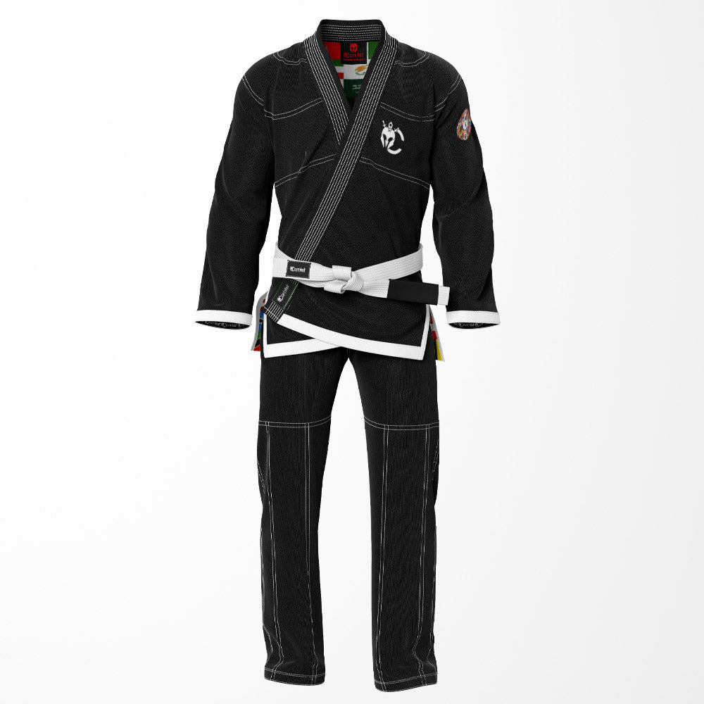 We Are All One Sublimation Black BJJ Gi - Patriotic Shadow Edition