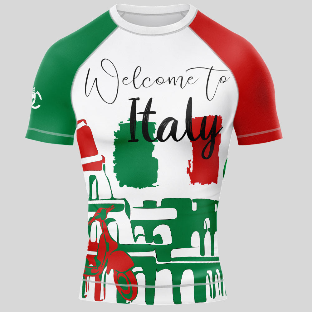 MMA PATRIOIT WELCOME TO ITALY LONG&SHORT SLEEVE RASH GUARD