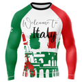 MMA PATRIOIT WELCOME TO ITALY LONG&SHORT SLEEVE RASH GUARD