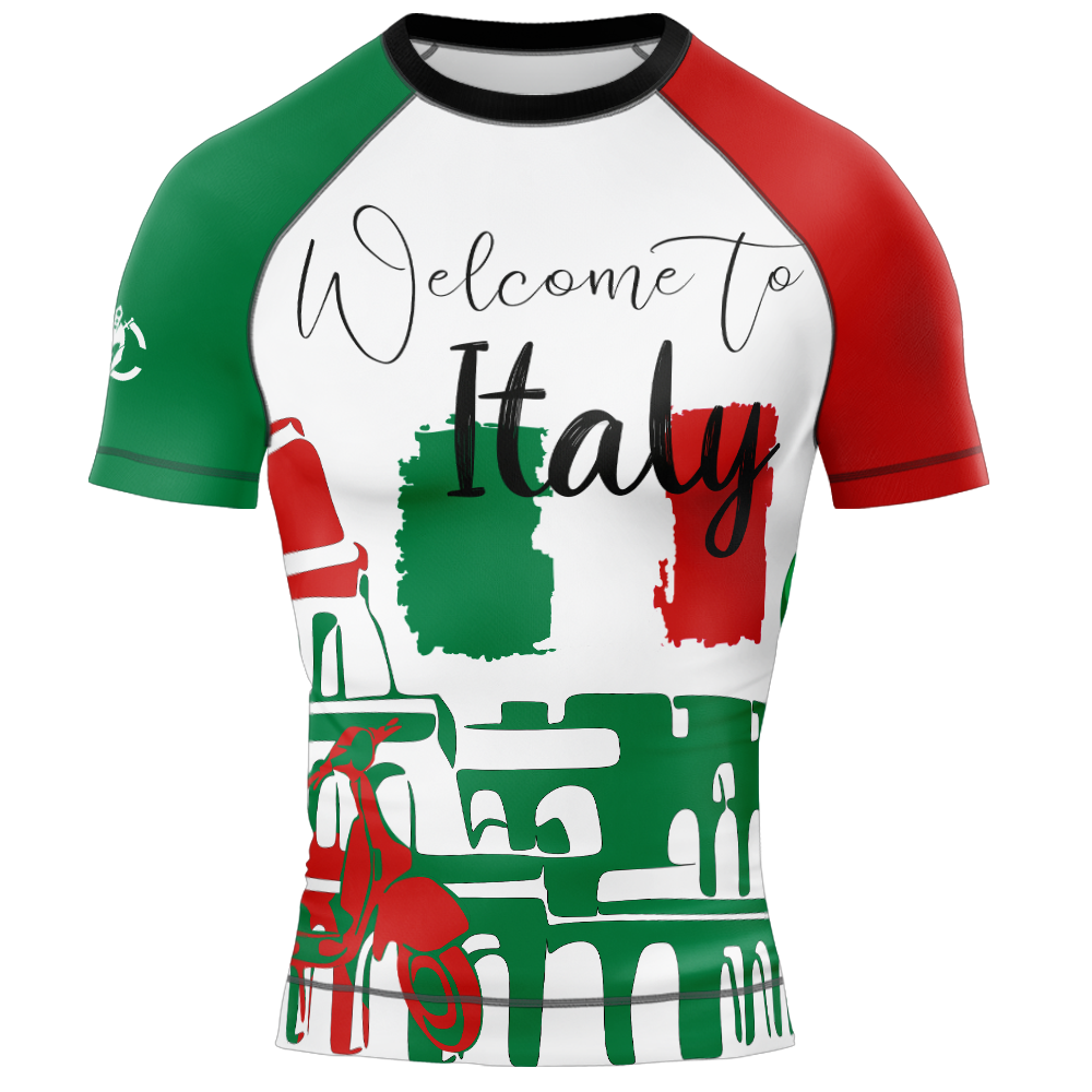 MMA PATRIOIT WELCOME TO ITALY LONG&SHORT SLEEVE RASH GUARD
