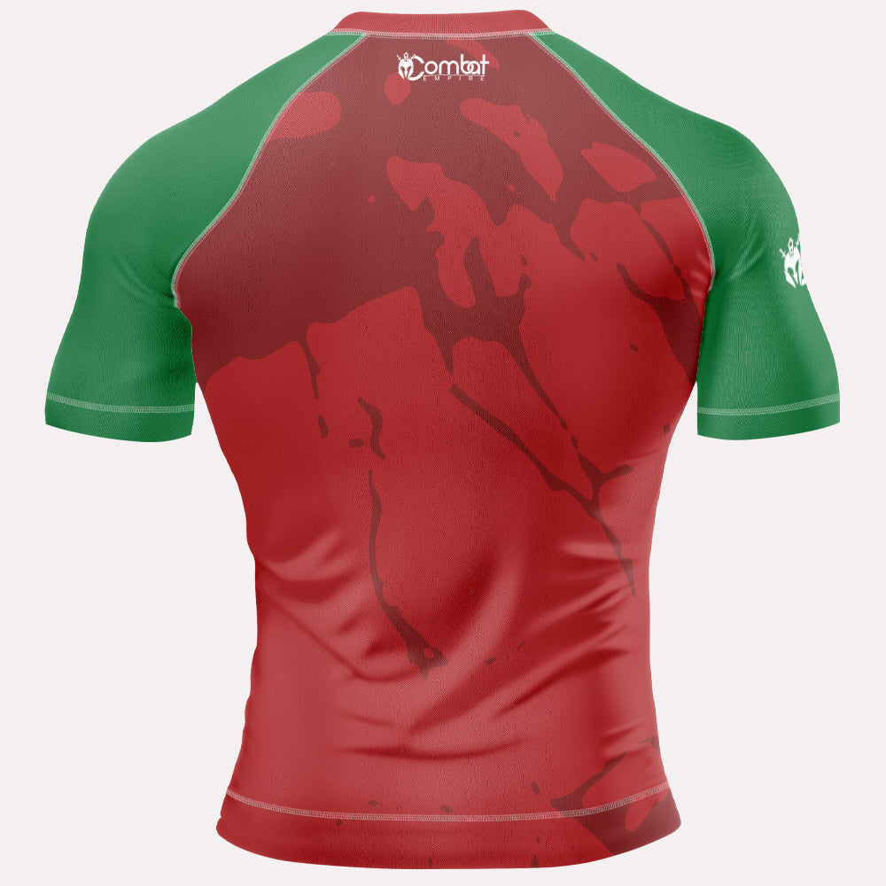 MMA PATRIOIT WESTERN COAST OF EUROPE LONG&SHORT SLEEVE RASH GUARD