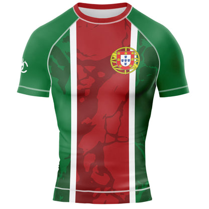 MMA PATRIOIT WESTERN COAST OF EUROPE LONG&SHORT SLEEVE RASH GUARD