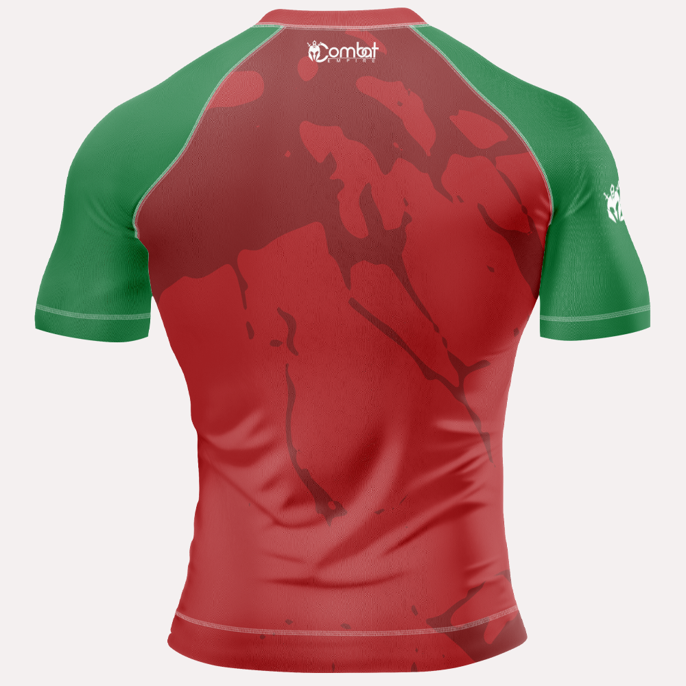 MMA WESTERN COAST PATRIOTIC SHORT SLEEVE RASH GUARD