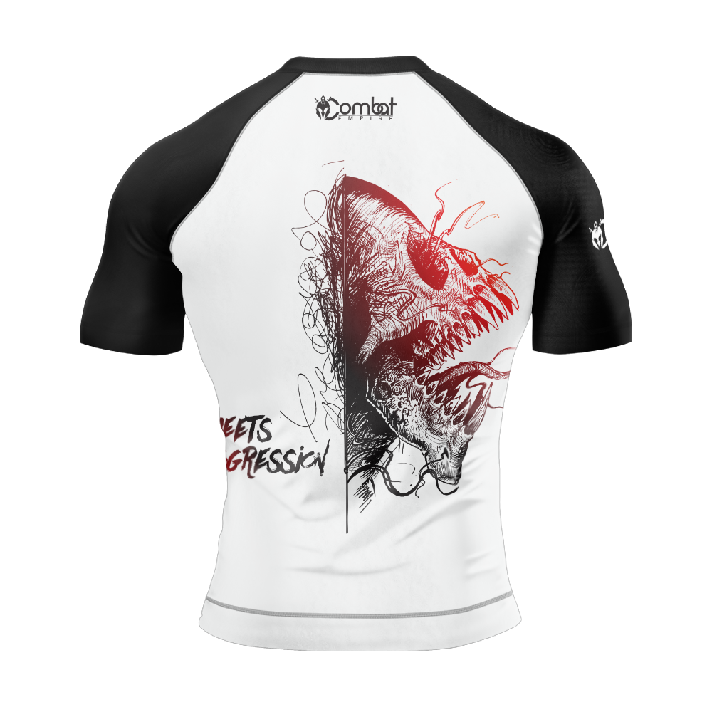 MMA Bushido Your Time is Done Short Sleeve Rash Guard